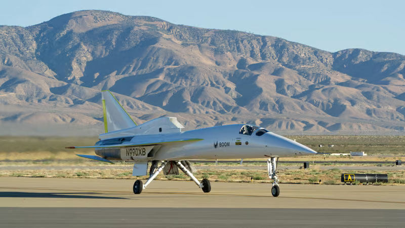 Boom Supersonic начала рулёжные испытания прототипа сверхзвукового самолёта XB-1 — первый полёт не за горами