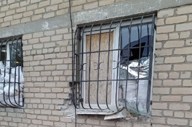 При обстреле ВСУ Ясиноватского района ДНР повреждено здание энергокомпании