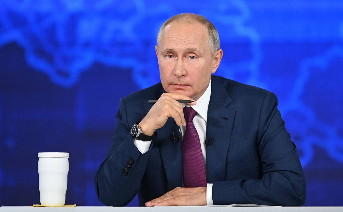 Кремль назвал дату прямой линии и пресс-конференции Путина