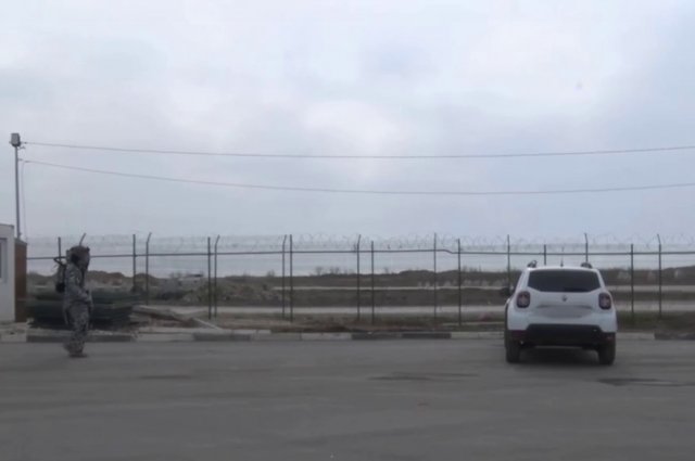 На въезде в Крым на днище машины обнаружено взрывное устройство