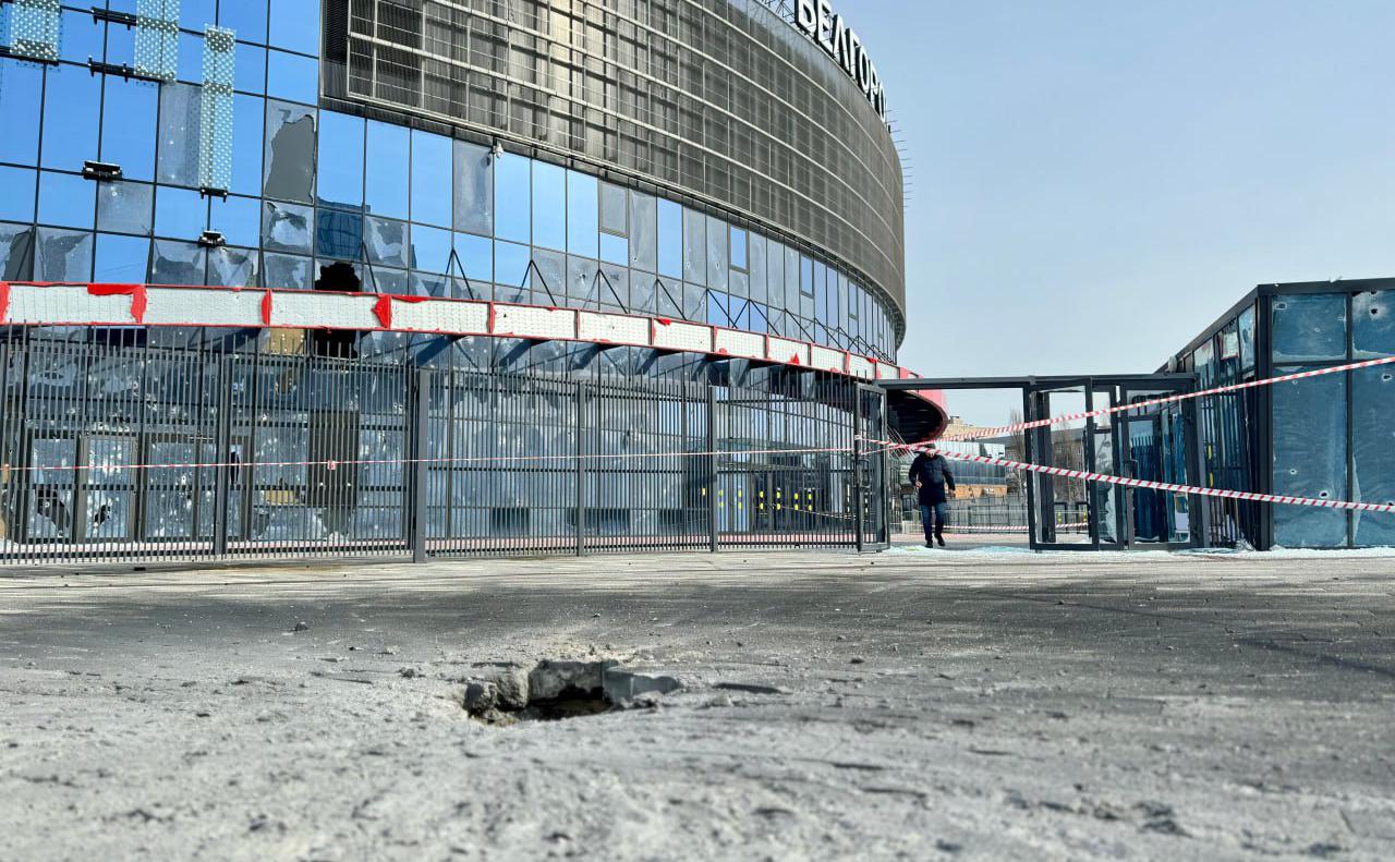 «Белгород-Арена» получила повреждения после обстрела ВСУ