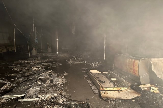 Воробьев показал первые кадры изнутри «Крокус Сити Холл» после пожара