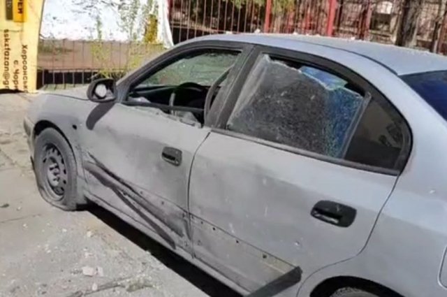Украинский дрон атаковал машину сотрудника Каховской администрации
