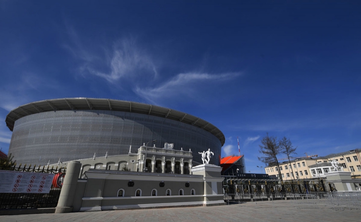 В Екатеринбурге открылся реконструированный к чемпионату мира футбольный стадион
