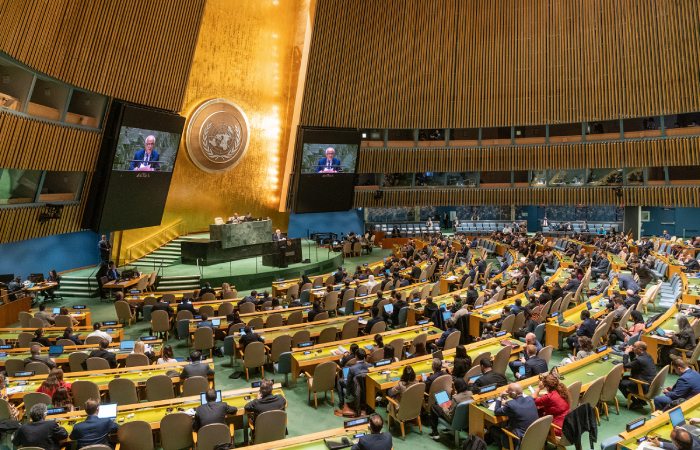 ГА ООН одобрила арабскую резолюцию по урегулированию на Ближнем Востоке