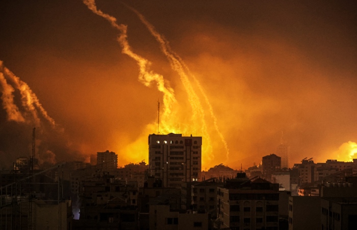 Израиль нанес авиаудары по 150 целям в Газе