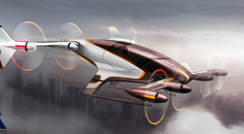 Airbus планирует к концу 2017 года испытать беспилотное воздушное такси