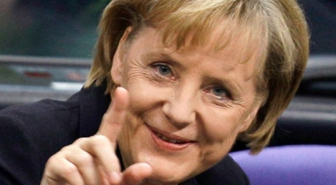 Партия Ангелы Меркель выходит в лидеры предвыборной кампании